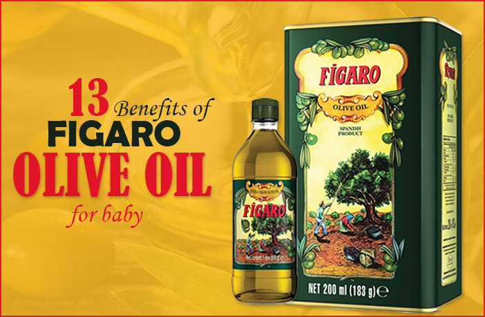 13 Amazing Benefits Of Figaro Olive Oil For Babies's Massage, Hair, Food