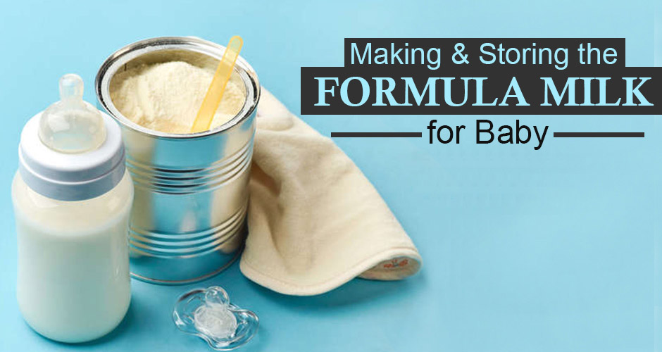 making baby formula