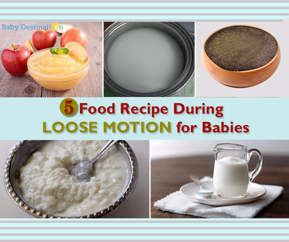 5 Food Recipe During Loose Motion For Babies
