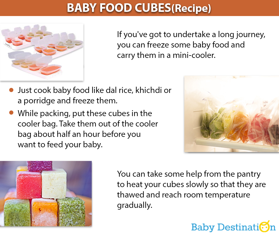 Nutritious Recipe For Babies While Travelling