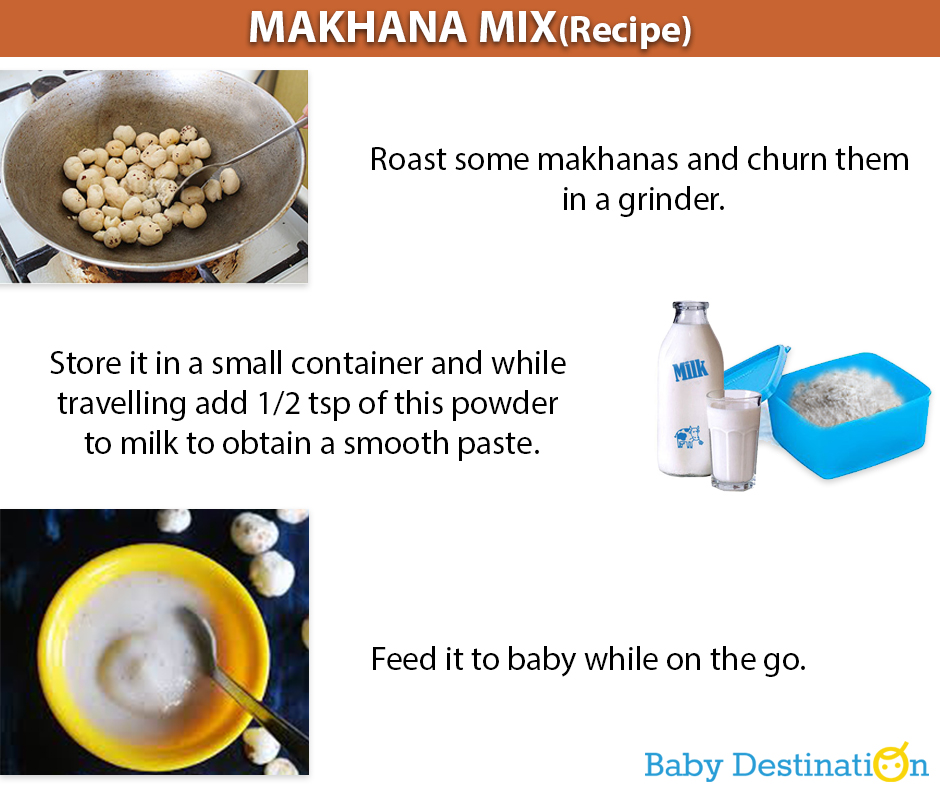 Nutritious Recipe For Babies While Travelling