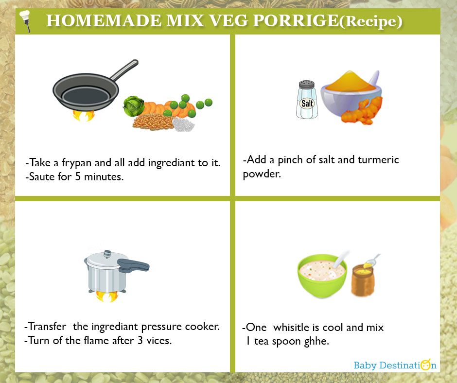 Homemade Vegetable Porridge