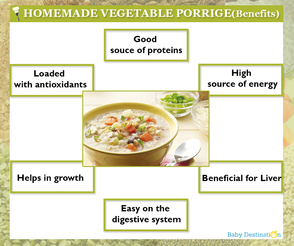 Homemade Vegetable Porridge