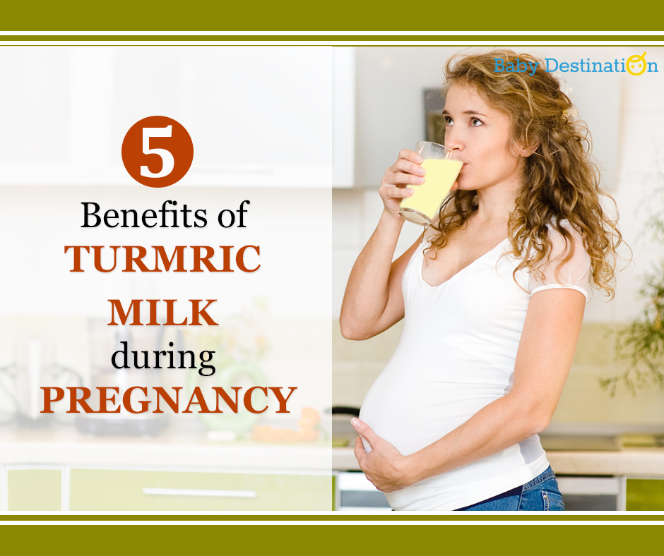 5 Benefits Of turmeric Milk During Pregnancy