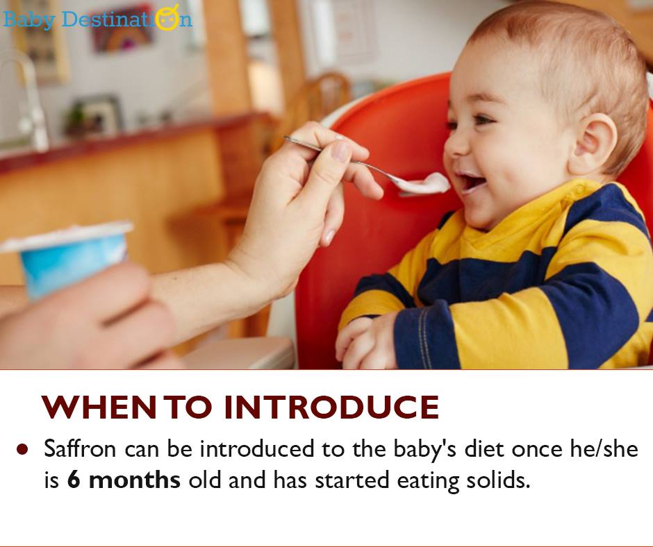 How To Add Saffron In Baby Diet