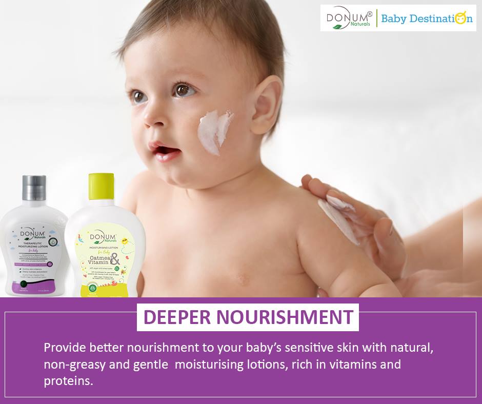 How to nourish your baby's skin naturally