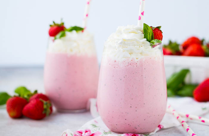 Strawberry Shake Recipe: 