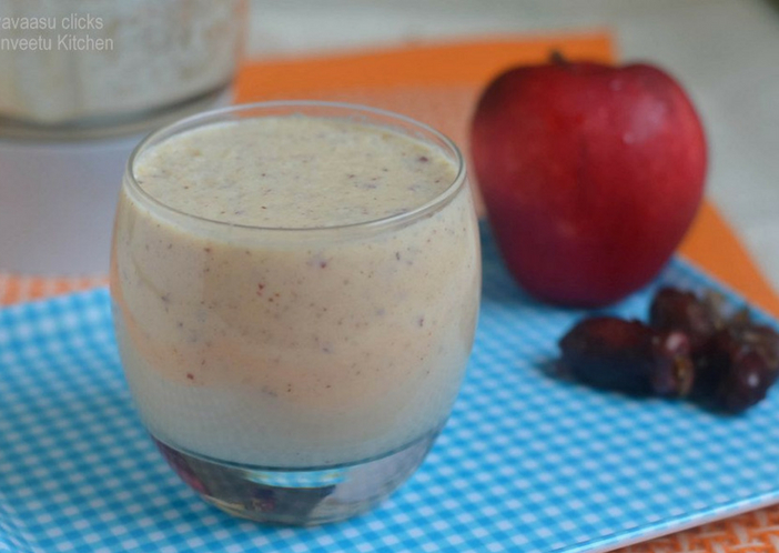 apple dates smoothie for babies