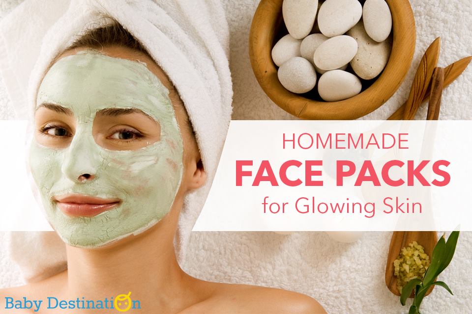 Homemade Face Packs For Glowing Skin
