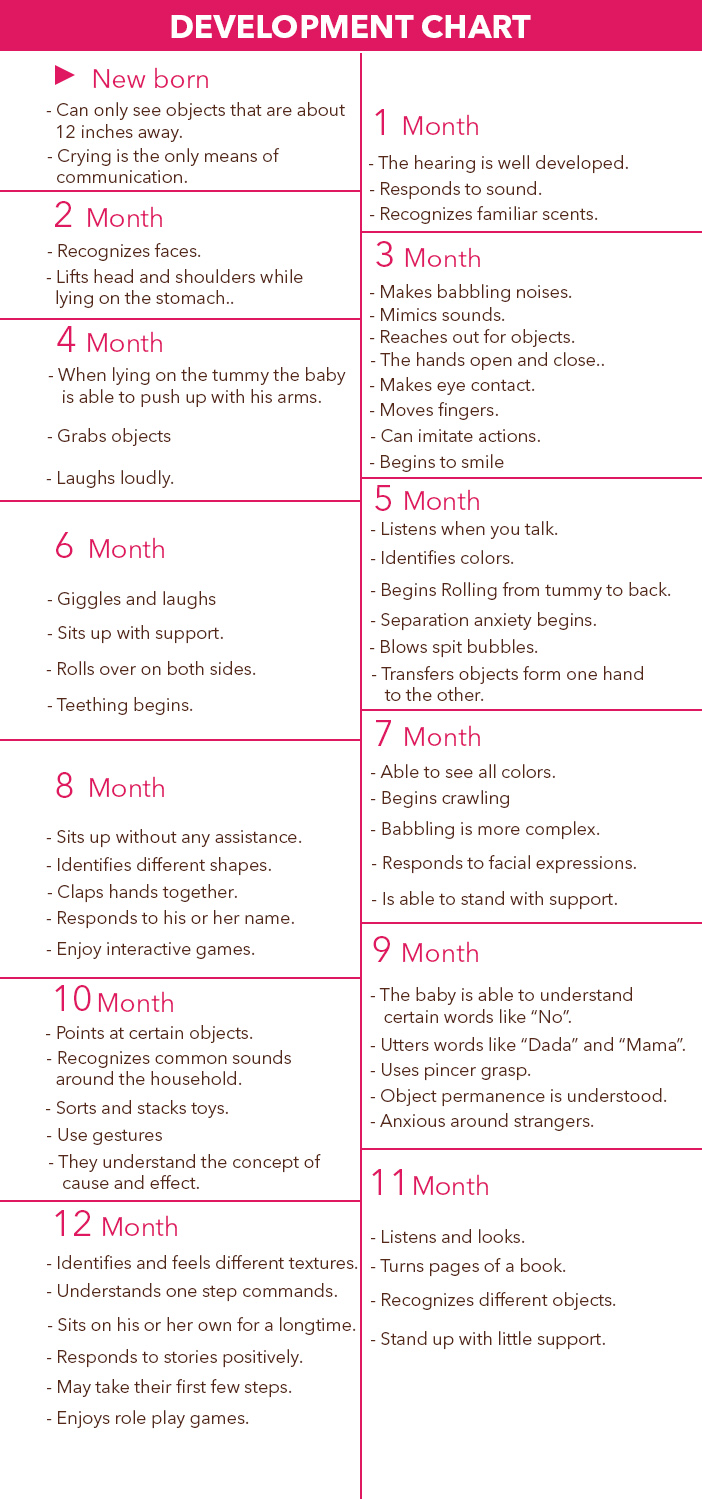 A Quick Guide To Babys First Year Milestones Baby Dev - vrogue.co