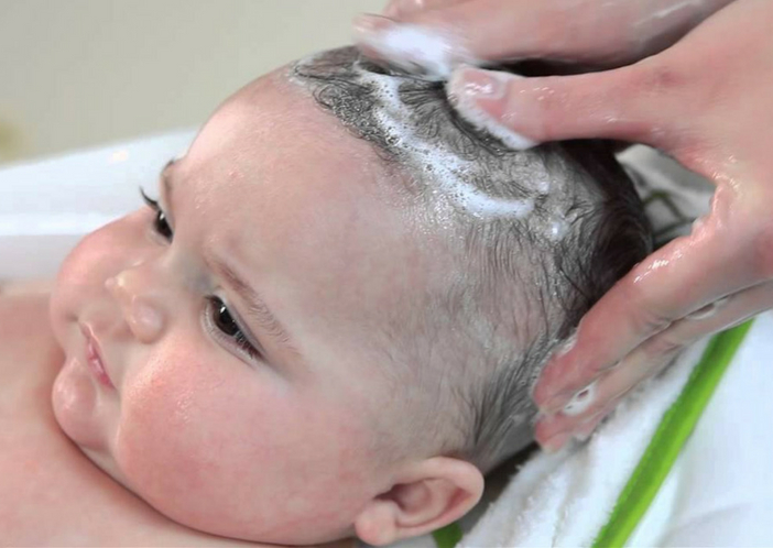 head bath for babies
