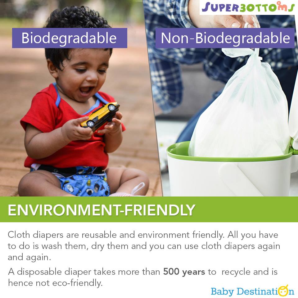 Benefits Of Cloth Diapers Over Disposable Diapers