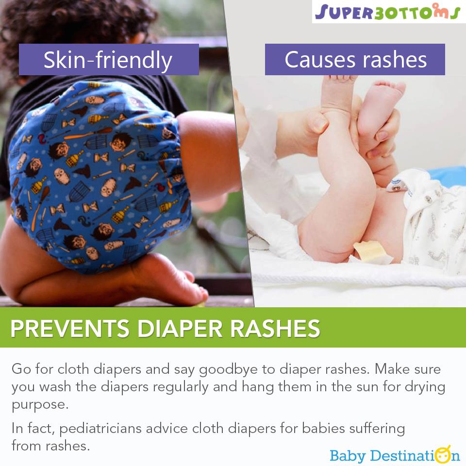 Benefits Of Cloth Diapers Over Disposable Diapers
