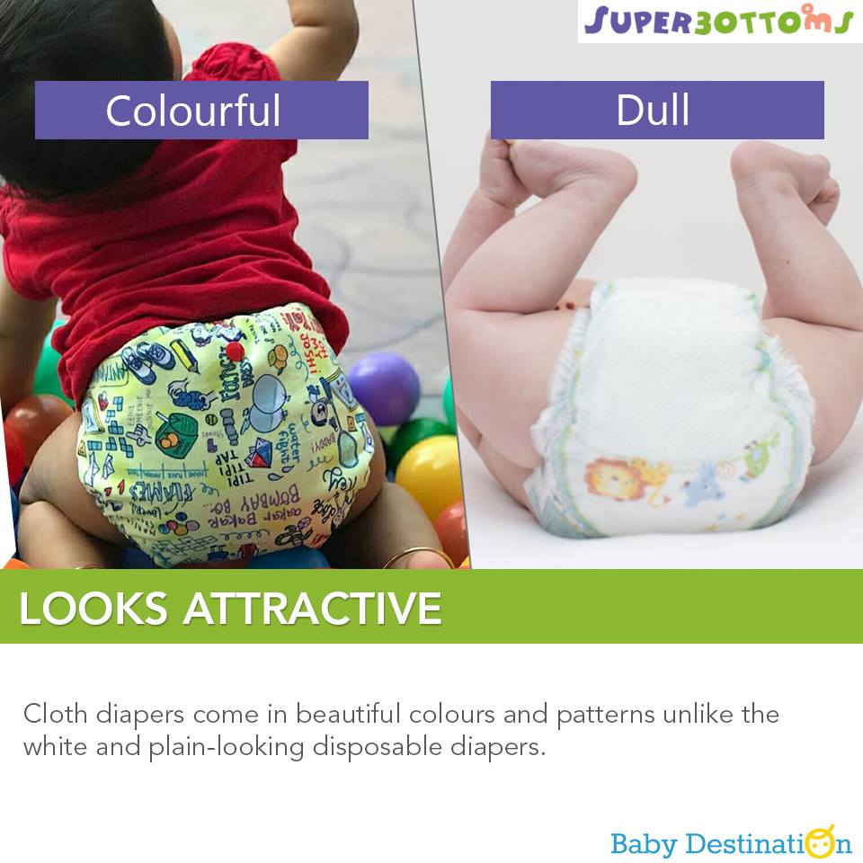 Benefits Of Cloth Diapers Over Disposable Diapers