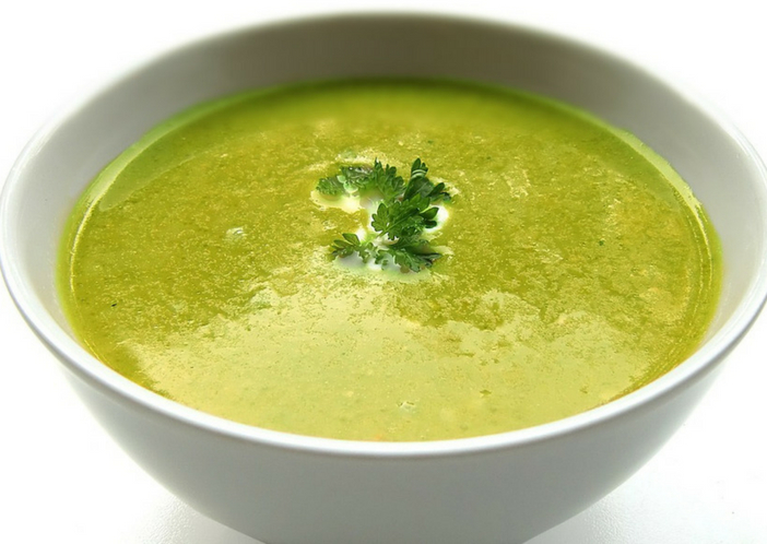 green soup for babies