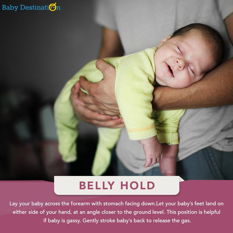 How To Hold A New Born Baby