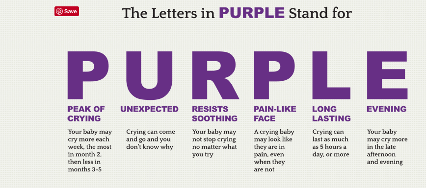 purple crying