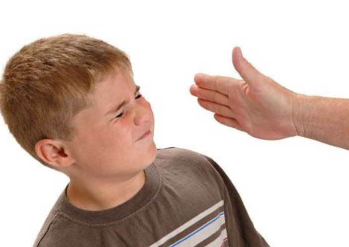 slapping a kid