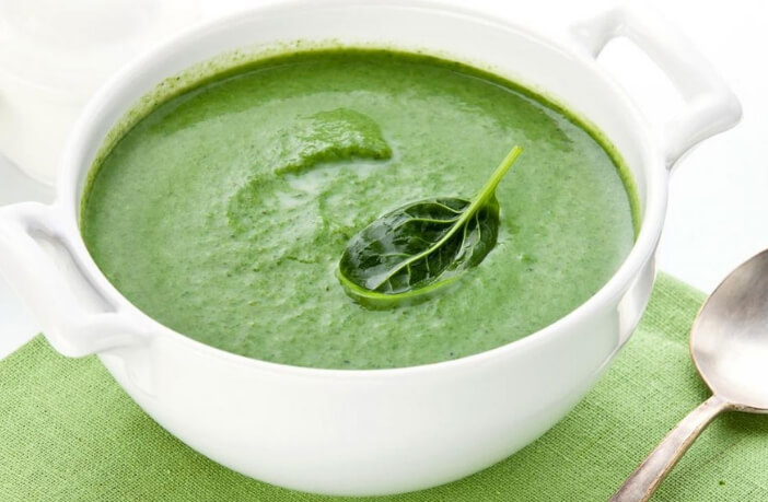Spinach Soup Recipe in Hindi