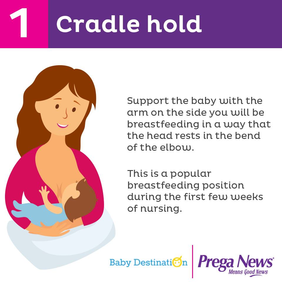 cradle breastfeeding