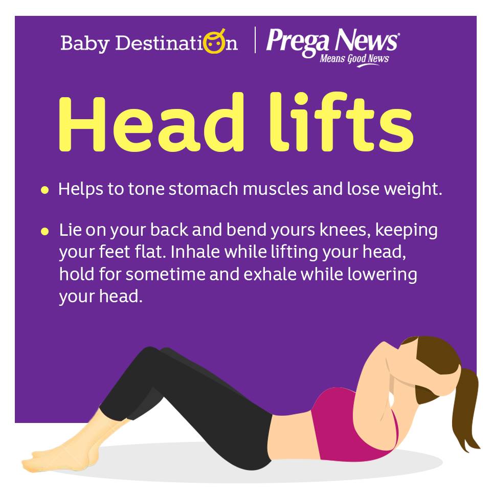 6 most effective Exercises to lose weight after pregnancy