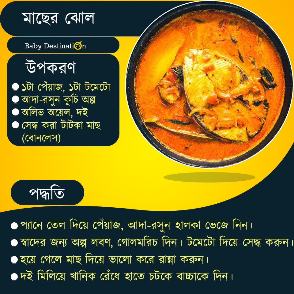macher jhol recipe in Bengali