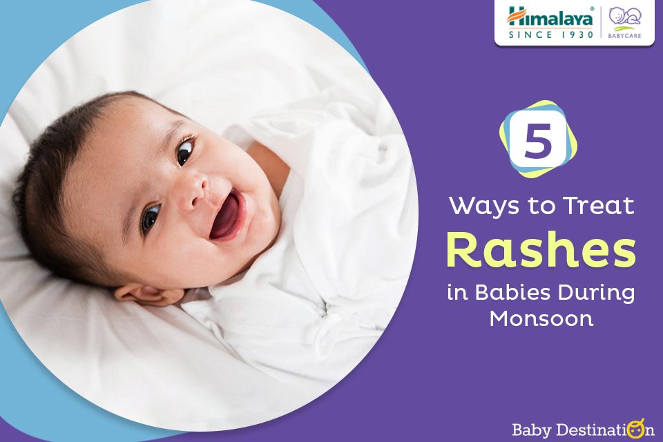 5 Ways To Treat Rashes In Babies During Monsoon