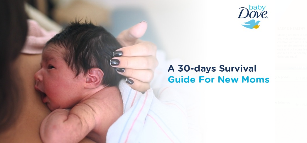 Just Had A Baby? A 30-days Survival Guide For New Moms