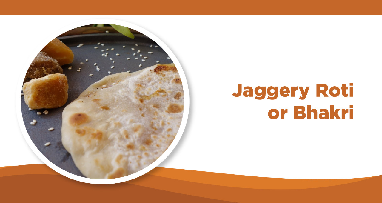 Jaggery Roti or Bhakri 